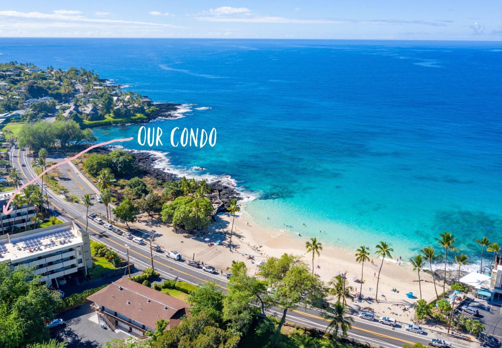 Magic Sands Beach View, 2B2B, Ac, Pool, Sleeps 6 카일루아 코나 외부 사진